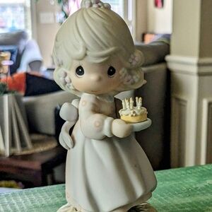 "May Your Birthday Be A Blessing" Precious Moments Figurine. Very Cute!